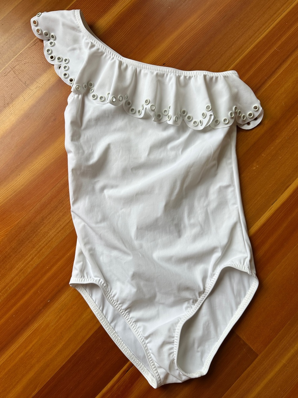 Karla Colletto swimsuit size 10 white